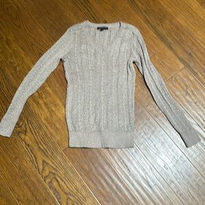Banana Republic‎ Women's V-Neck Sweater - Tan